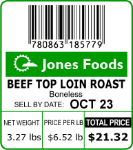 Retail scale and POS