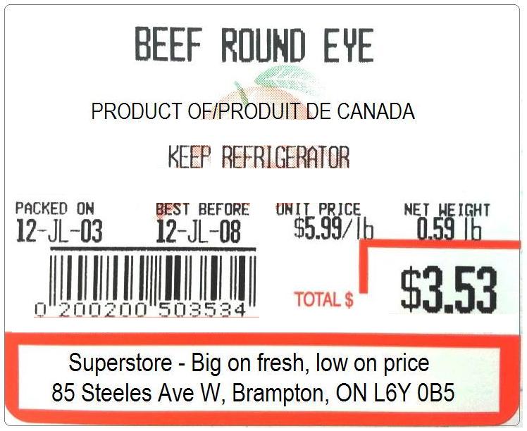 Retail scale and POS